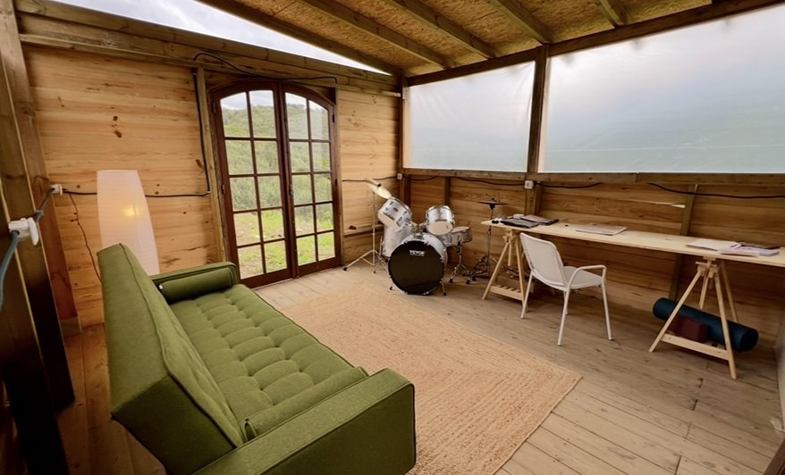Studio Building — studio interior