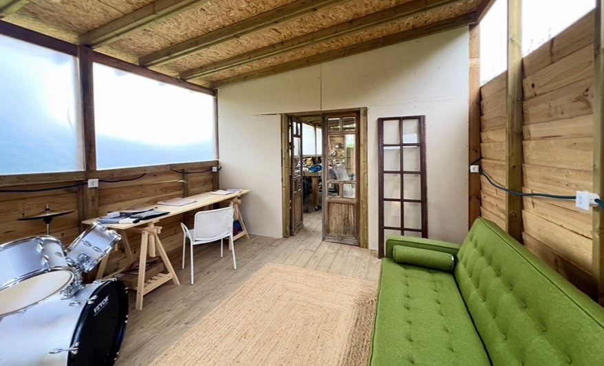 Studio Building — studio interior